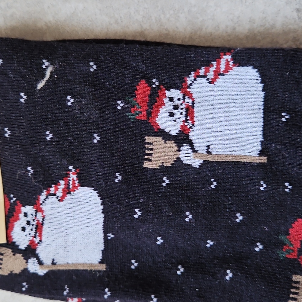 AKOS Black Snowman Socks - Picture 4 of 4